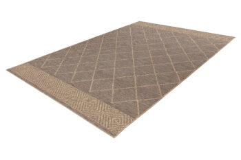 Obsession, Kusový koberec My Oslo 710 Taupe - na von aj na doma, 200x290, hnedá, chodba / predsieň