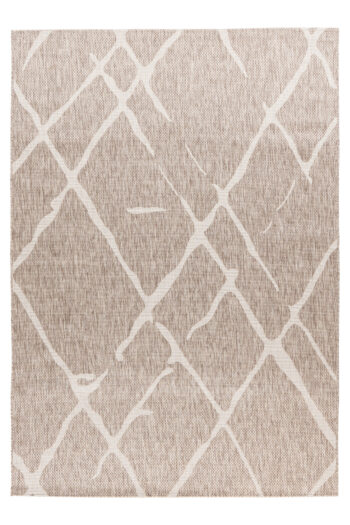 Obsession, Kusový koberec My Tallinn 540 Taupe - na von aj na doma, 80x150, béžová, chodba / predsieň