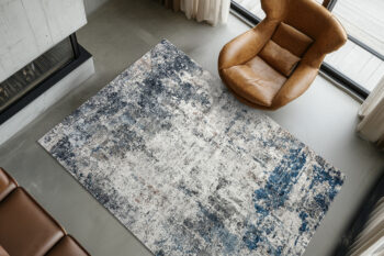 Obsession, Kusový koberec Posh 303 Blue, 160x230, modrá, chodba / predsieň