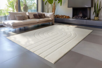 Obsession, Kusový koberec Zen Deluxe 700 Cream, 80x150, béžová, obývacia izba
