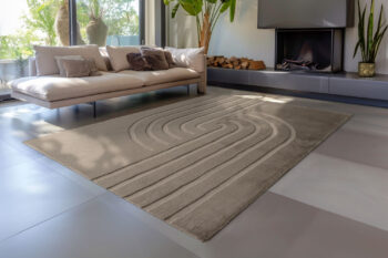 Obsession, Kusový koberec Zen Deluxe 700 Taupe, 160x230, hnedá, obývacia izba