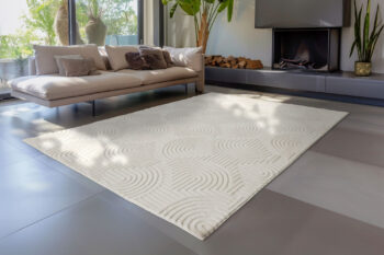 Obsession, Kusový koberec Zen Sei 200 Cream, 160x230, béžová, chodba / predsieň