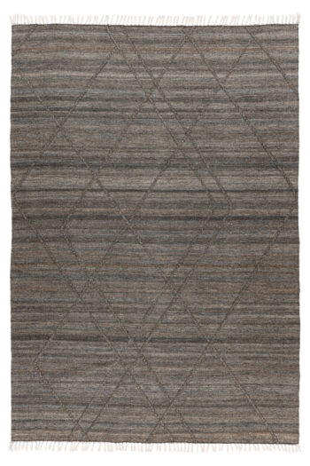 Obsession, Ručne tkaný kusový koberec My Dakar 365 anthracite – na von aj na doma, 160x230, šedá, chodba / predsieň