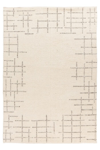 Obsession, Ručne tkaný kusový koberec My Freya 271 cream, 140x200, biela, obývacia izba
