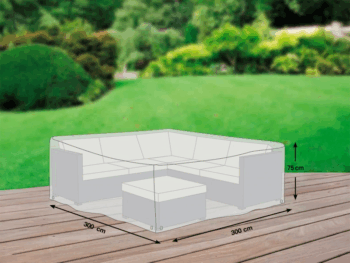 Ochranná plachta 300x300x75 cm