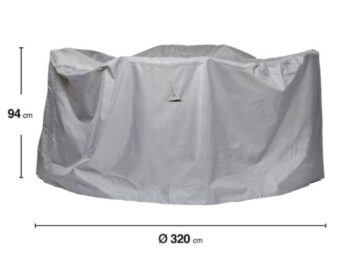 Ochranná plachta na okrúhlu stolovú súpravu Ø320 cm