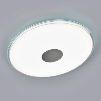 Okrúhle stropné LED svietidlo Shogun trblietavé