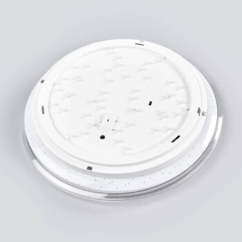 Okrúhle stropné LED svietidlo Shogun trblietavé