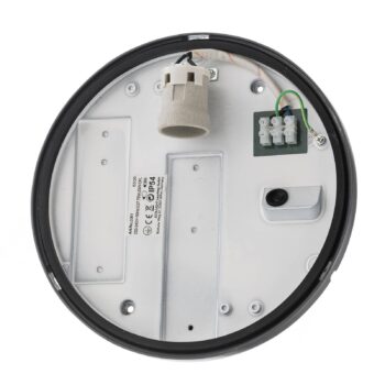 Okrúhle vonkajšie nástenné svietidlo NANDIN