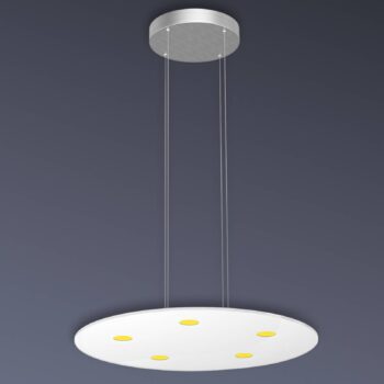 Okrúhle závesné LED Sunia s dotykovým stmievačom