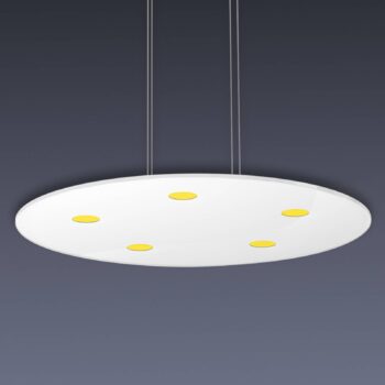 Okrúhle závesné LED Sunia s dotykovým stmievačom