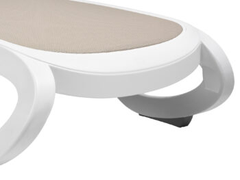 Omega lehátko Bianco / Bianco