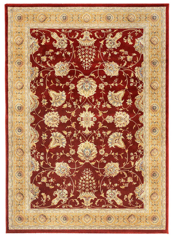 Oriental Weavers, Kusový koberec Jeneen 2520/C78R, 160x235, červená, obývacia izba Oriental Weavers, Kusový koberec Jeneen 2520/C78R, 160x235, červená, obývacia izba
