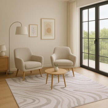 Oriental Weavers, Kusový koberec Jeneen 90/C78W, 160x235, béžová, detská izba