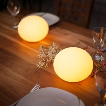 Ovládateľné dekoratívne svetlo LED Flatball XXS IP68