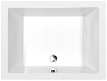 POLYSAN - DEEP hlboká sprchová vanička obdĺžnik 100x75x26cm, biela 72879