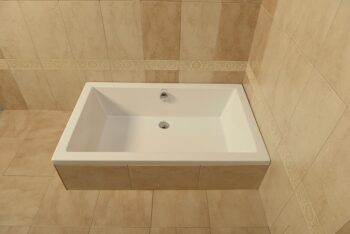 POLYSAN - DEEP hlboká sprchová vanička obdĺžnik 100x75x26cm, biela 72879