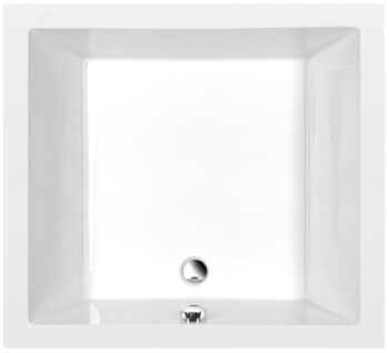 POLYSAN - DEEP hlboká sprchová vanička obdĺžnik 100x90x26cm, biela 72340