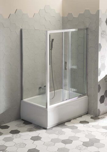 POLYSAN - DEEP hlboká sprchová vanička obdĺžnik 110x75x26cm, biela 72883