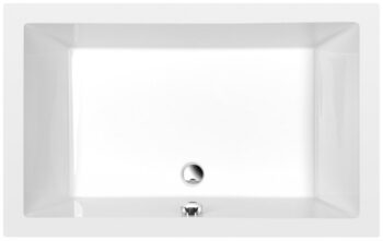 POLYSAN - DEEP hlboká sprchová vanička obdĺžnik 120x75x26cm, biela 71564