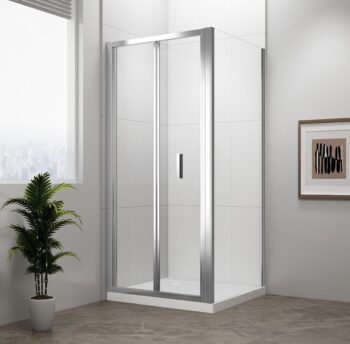 POLYSAN - EASY obdĺžniková sprchová zástena 800x1000, skladacie dvere, L/P varianta, číre sklo EL1980EL3415