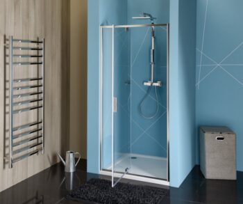 POLYSAN - EASY otočné sprchové dvere 880-1020, číre sklo EL1715
