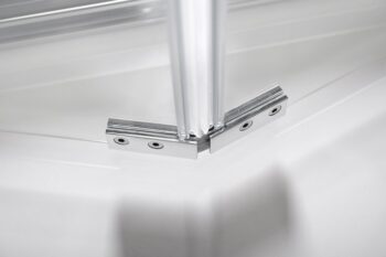 POLYSAN - LUCIS LINE obdĺžniková sprchová zástena 900x800 L/P varianta DL2815DL3315