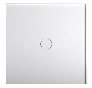 POLYSAN - MIRAI sprchová vanička z liateho mramoru štvorec 90x90x1,8cm, biela 73165