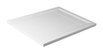 POLYSAN - VARESA sprchová vanička z liateho mramoru so záklopom, obdĺžnik 100x80cm 71605