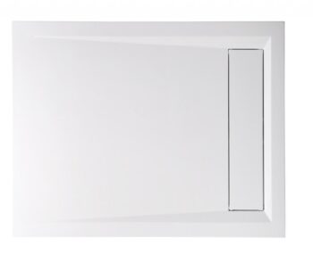 POLYSAN - VARESA sprchová vanička z liateho mramoru so záklopom, obdĺžnik 110x90cm 72938
