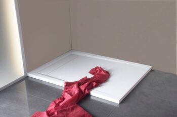 POLYSAN - VARESA sprchová vanička z liateho mramoru so záklopom, obdĺžnik 120x80cm 71604