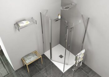 POLYSAN - ZOOM obdĺžniková sprchová zástena 1000x900 L/P varianta ZL1310ZL3290