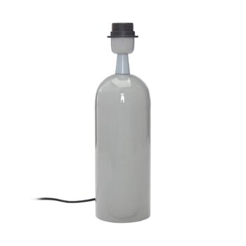 PR Home Carter stolová lampa z kovu, sivá