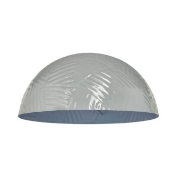 PR Home Carter stolová lampa z kovu, sivá