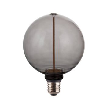 PR Home Edge LED žiarovka E27 sivá 2W 1800K stmievateľná G125