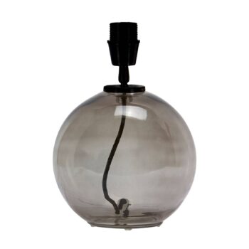 PR Home Jonna lampa Ø 25 cm dymové sklo/čierna