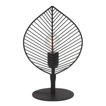 PR Home Kovová stolová lampa Elm, výška 32,5 cm