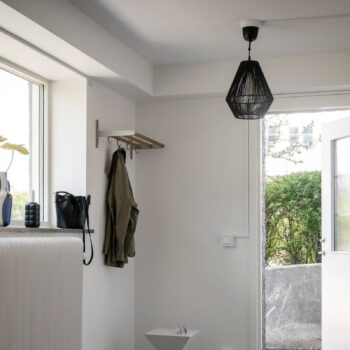 PR Home Rio závesné svietidlo Ø 28 cm, čierna