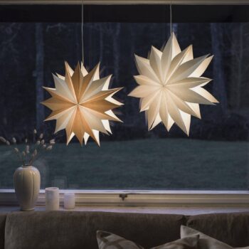 PR Home Sirius Star závesné svietidlo biela Ø 60cm