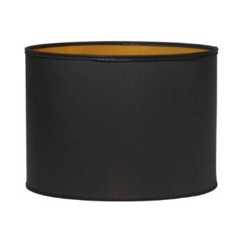 PR Home Stolná lampa Gatsby, Ø 30 cm, keramika/textil