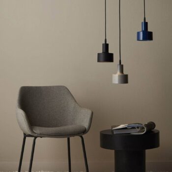 PR Home Závesné svietidlo Solo Small Ø 13 cm modré