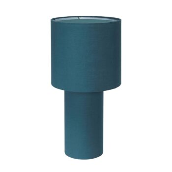 PR Home stolová lampa Leah, benzín, výška 46 cm, textil