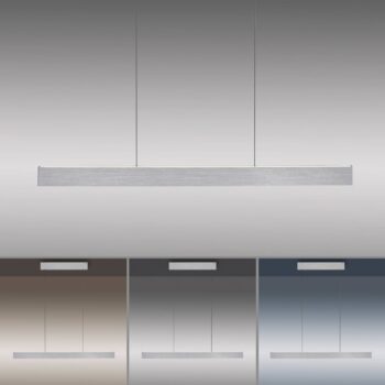 PURE E-Motion LED svietidlo trám CCT, strieborná
