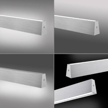 PURE E-Motion LED svietidlo trám CCT, strieborná