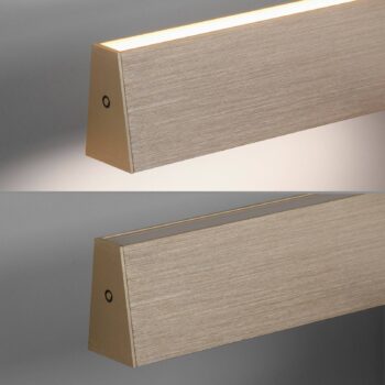 PURE E-Motion LED závesné svietidlo trám CCT zlatá
