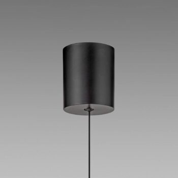 PURE LED závesná lampa E-Moon bronzové sklo/hliník Ø 50 cm CCT