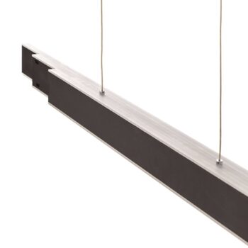 PURE Lume závesné LED svietidlo, antracit