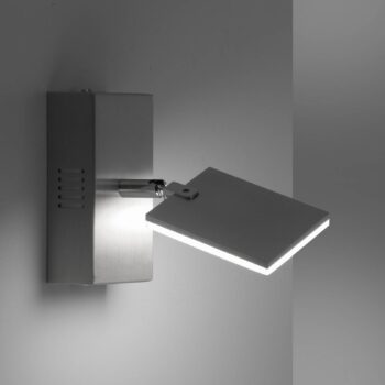 PURE Mira nástenné LED diaľkové, CCT, hliník