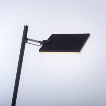 PURE Mira stojaca LED lampa, diaľkové, čierna