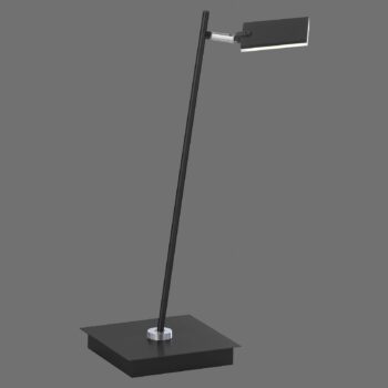 PURE Mira stolová LED lampa, stmievateľná, čierna